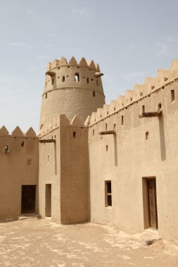 Al Jahili Fort in Al Ain, Abu Dhabi clipart