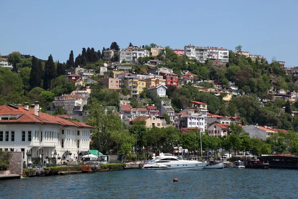 Rezidenční čtvrť v Istanbulu — Stock fotografie