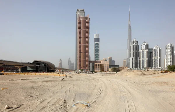 Dubai inşaat alanı — Stok fotoğraf