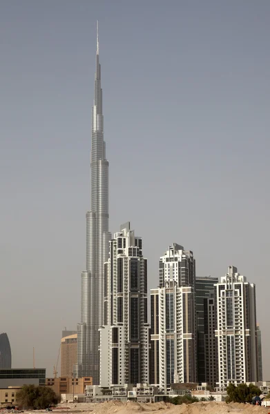 Burj khalifa στο Ντουμπάι, Ηνωμένα Αραβικά Εμιράτα — Φωτογραφία Αρχείου