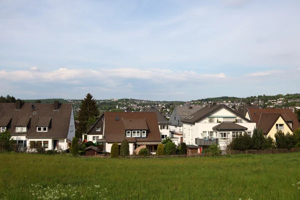 Stadt Siegen in Nordrhein-Westfalen, Deutschland — Stockfoto