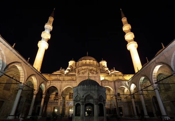 Ünlü sultan ahmed Camii (Sultanahmet) İstanbul, Türkiye — Stok fotoğraf