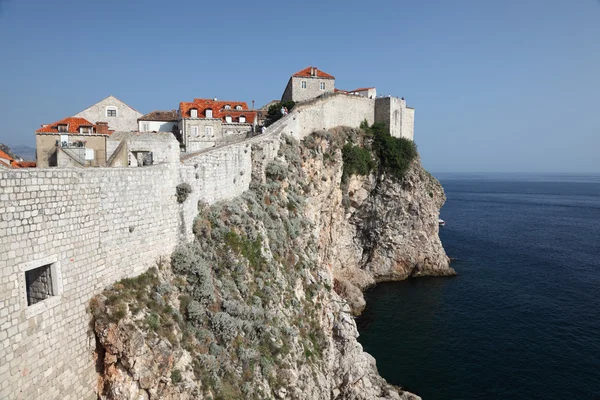 Stadtmauer von Dubrovnik, Kroatien — Stockfoto