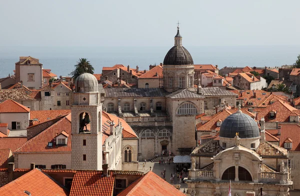 Vue de la ville historique de Dubrovnik en Croatie — Photo