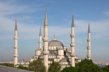 Blue Mosque in Istanbul, Turkey clipart