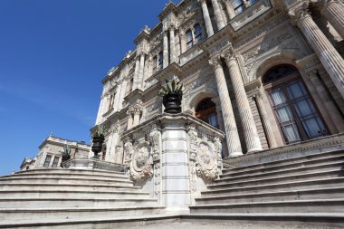 The Dolmabahce Palace in Istanbul, Turkey clipart