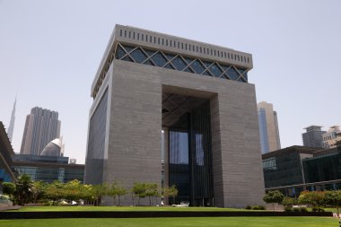 The Dubai International Financial Centre clipart