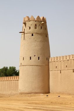 Al Jahili Fort in Al Ain, Abu Dhabi clipart