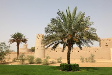 Al Jahili Fort in Al Ain, Abu Dhabi clipart