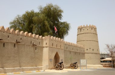 Sultan bin Zayed Fort in Al Ain clipart