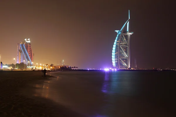 在迪拜朱美拉海滩 — 图库照片
