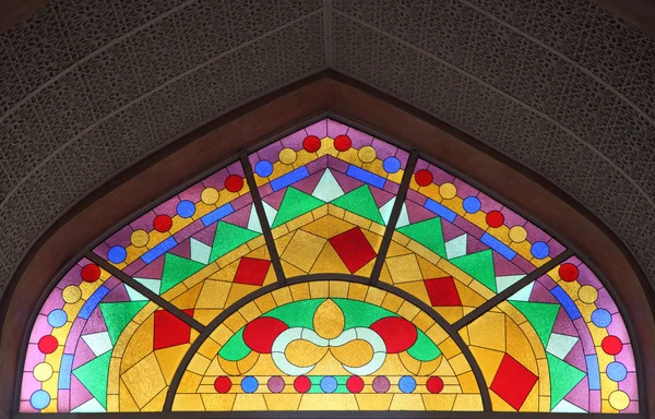 Muscat, Umman için dekore edilmiş penceresinde — Stok fotoğraf