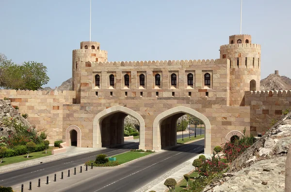Porta del centro storico di Muscat — Foto Stock
