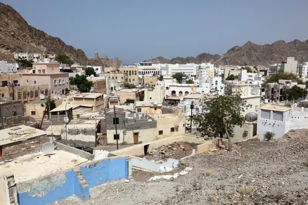 Vista sul centro storico di Muscat — Foto Stock