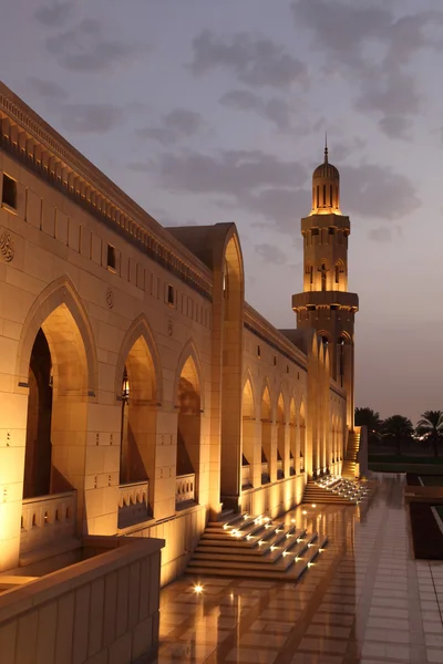 Große Moschee in Muscat, oman — Stockfoto