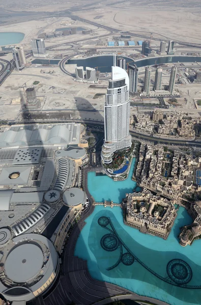 Blick vom Burj Khalifa, Dubai — Stockfoto