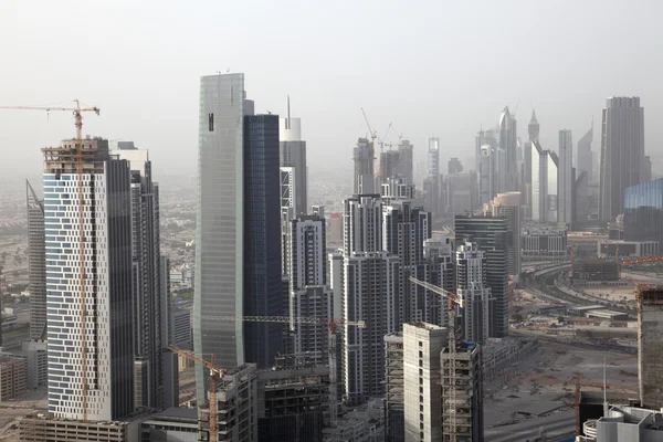 Skyscrapers in Business Bay - Dubai — Zdjęcie stockowe