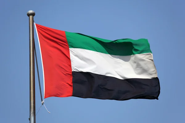 Bandera de Emiratos Árabes Unidos — Foto de Stock