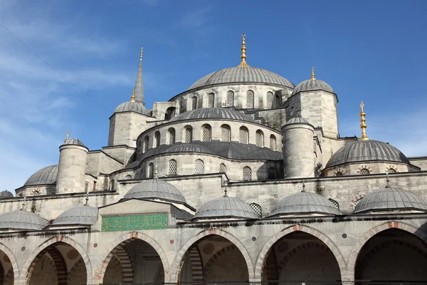 Mešita sultán ahmed v istanbulu, krocan — Stock fotografie