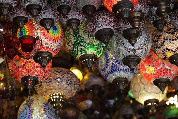Negozio di lanterne turco — Foto Stock
