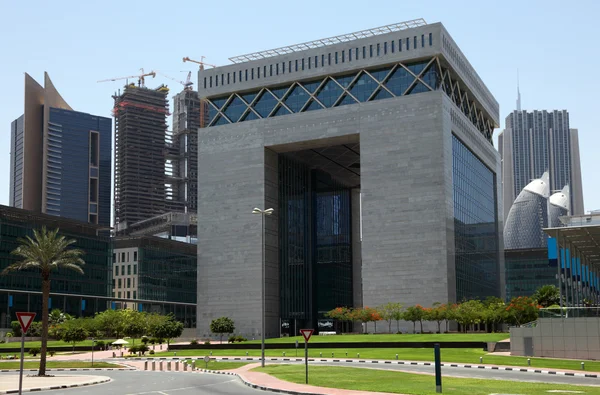 Dubai centro financeiro internacional — Fotografia de Stock