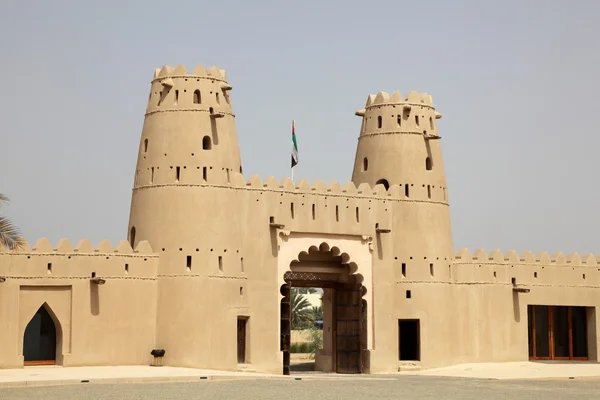 Fuerte de Al Jahili en Al Ain, Emirato de Abu Dhabi — Foto de Stock