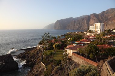 View over Los Gigantes, Canary Island Tenerife, Spain clipart