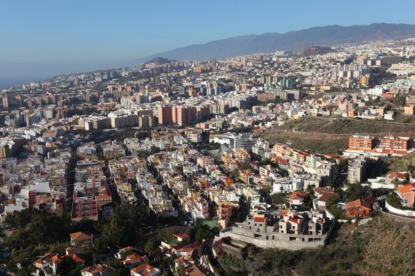 Aerial view of Santa Cruz de Tenerife, Canary Islands, Spain — Stock Photo, Image