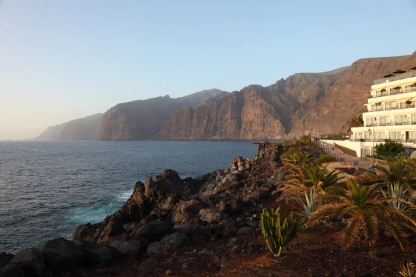 Blick auf los gigantes, kanarische Insel Teneriffa, Spanien — Stockfoto