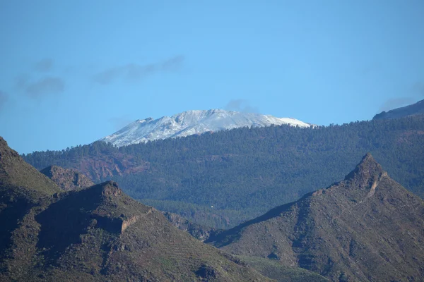 山在加那利岛西班牙特内里费 — 图库照片