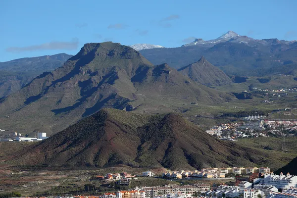 Βουνά στο καναρίνι νησί Τενερίφη, Ισπανία — Φωτογραφία Αρχείου
