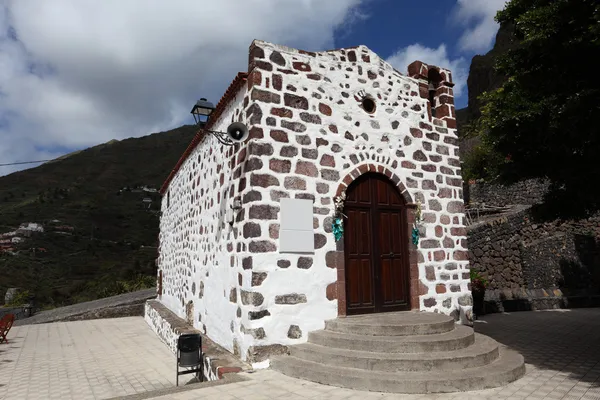 Kaplica w masca wieś, Kanaryjskie wyspy Teneryfa, Hiszpania — Zdjęcie stockowe