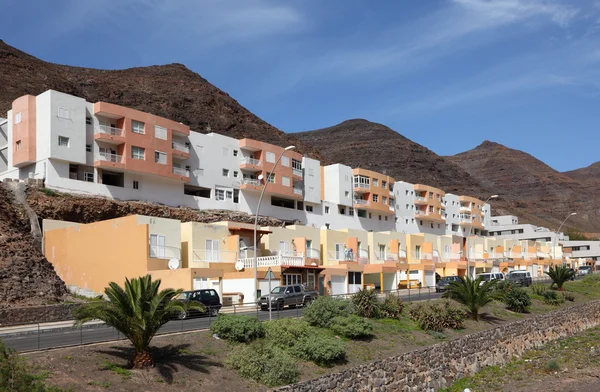 Moderní čtvrť v morro jable, Kanárské ostrov fuerteventura, Španělsko — Stock fotografie