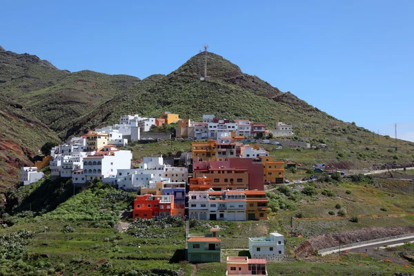 Obec na Kanárské ostrov tenerife, Španělsko — Stock fotografie