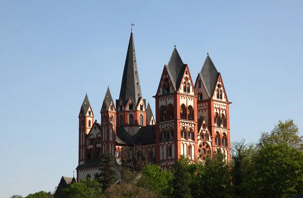 Katedralen i limburg (limburger dom), Hessen Tyskland — Stockfoto