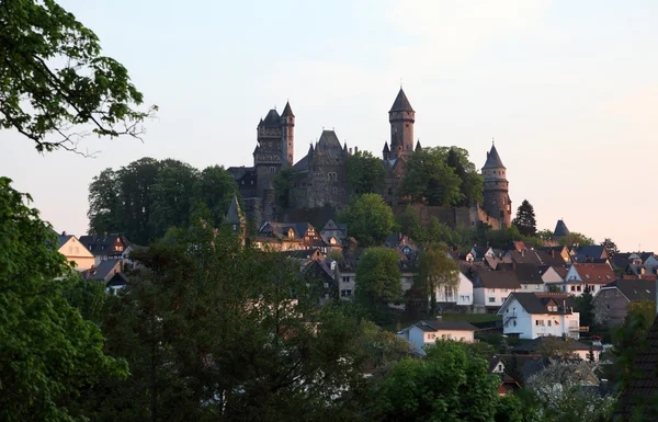 在德国黑森州的中世纪城堡布朗费尔斯 — 图库照片