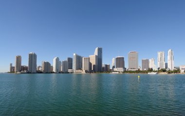 Downtown Miami Skyline, Florida USA clipart