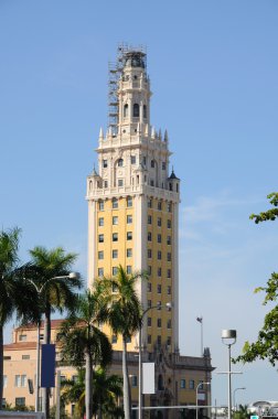 The Freedom Tower in Miami, Florida clipart