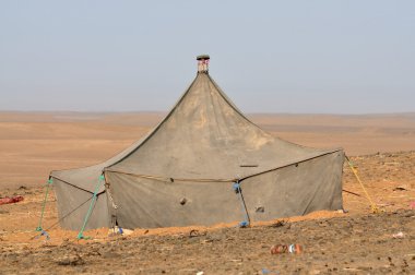 Berber tent in the Sahara desert, Morocco Africa clipart