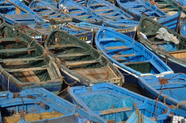 Fishing boats clipart