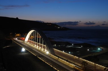 Bridge in Las Palmas de Gran Canaria clipart