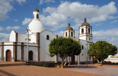 Church in Ingenio, Gran Canaria Spain clipart