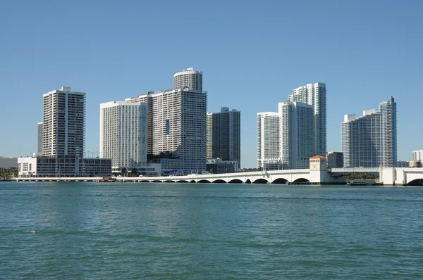 Downtown Miami Skyline — Stockfoto