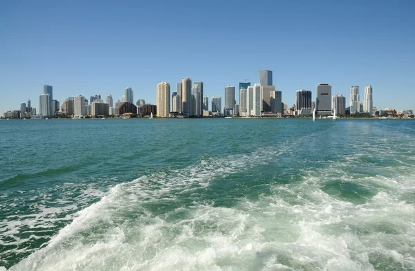 Deixando Miami, Flórida — Fotografia de Stock