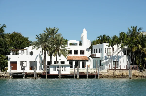 Casa beira-mar na Flórida, EUA — Fotografia de Stock