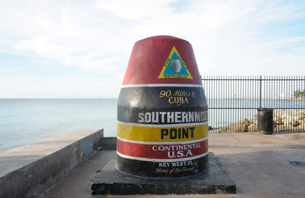 Punto más meridional en Continental Estados Unidos, Key West Florida —  Fotos de Stock