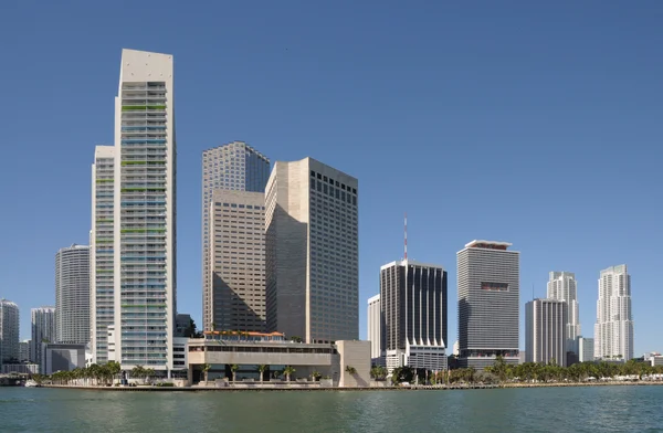 Highrise Buildings in Downtown Miami, Florida — Stock Photo, Image