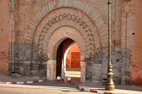 stock image Bab Agnaou - one of the nineteen gates of Marrakech, Morocco