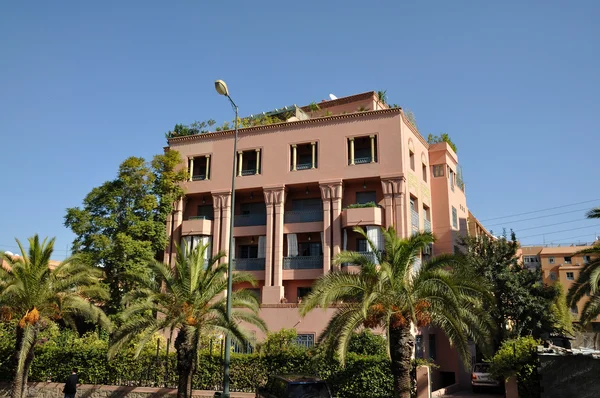 Edificio moderno a Marrakech, Marocco — Foto Stock