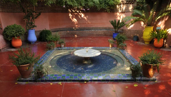 Jardins majorelle i marrakech Marocko — Stockfoto